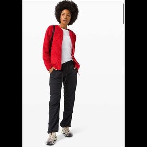 Lululemon Oh So Sherpa Full Zip
Dark Red